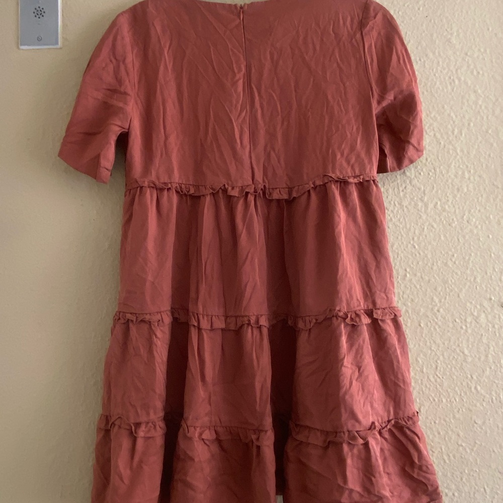 Rust Mini Dress - Picture 6 of 6